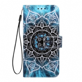 Custodia in pelle Samsung Galaxy A80 / A90 Mandala Nel Cielo