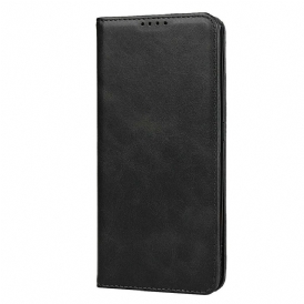Folio Cover Samsung Galaxy A80 / A90 Custodia in pelle Cuciture In Ecopelle