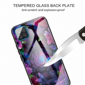Cover Samsung Galaxy M32 Farfalle Variazione Vetro Temperato