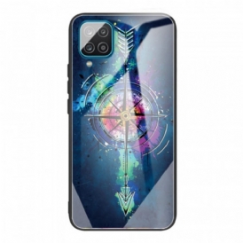 Cover Samsung Galaxy M32 Freccia In Vetro Temperato