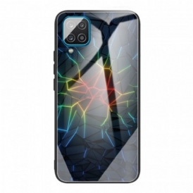 Cover Samsung Galaxy M32 Geometria Vetro Temperato
