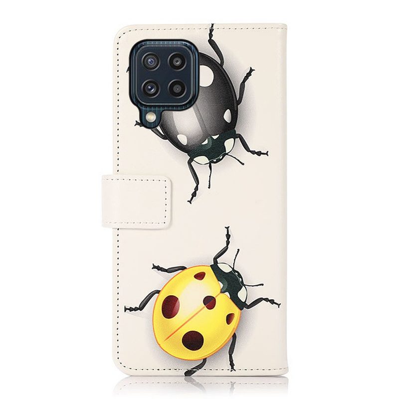 Custodia in pelle Samsung Galaxy M32 Coccinelle