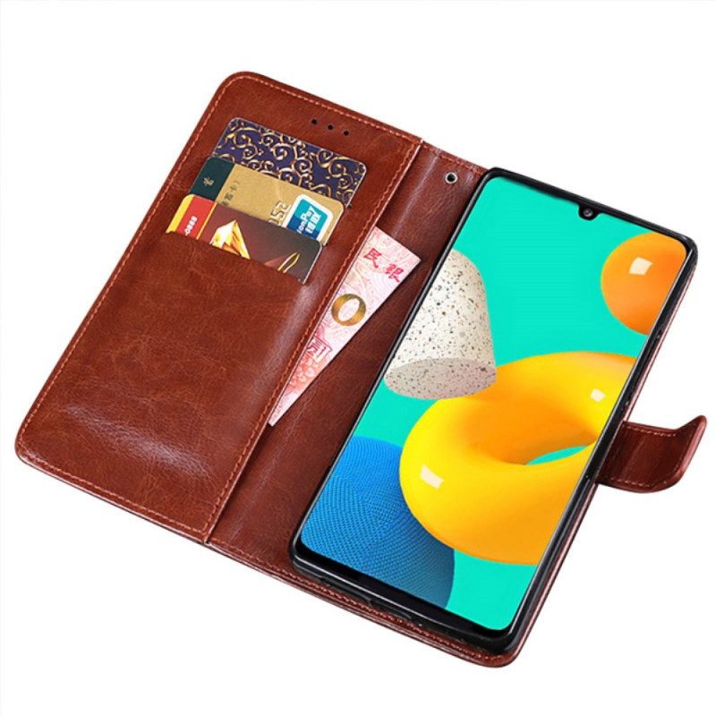 Custodia in pelle Samsung Galaxy M32 Similpelle Idewei