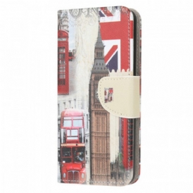 Custodia in pelle Samsung Galaxy M32 Vita Londinese