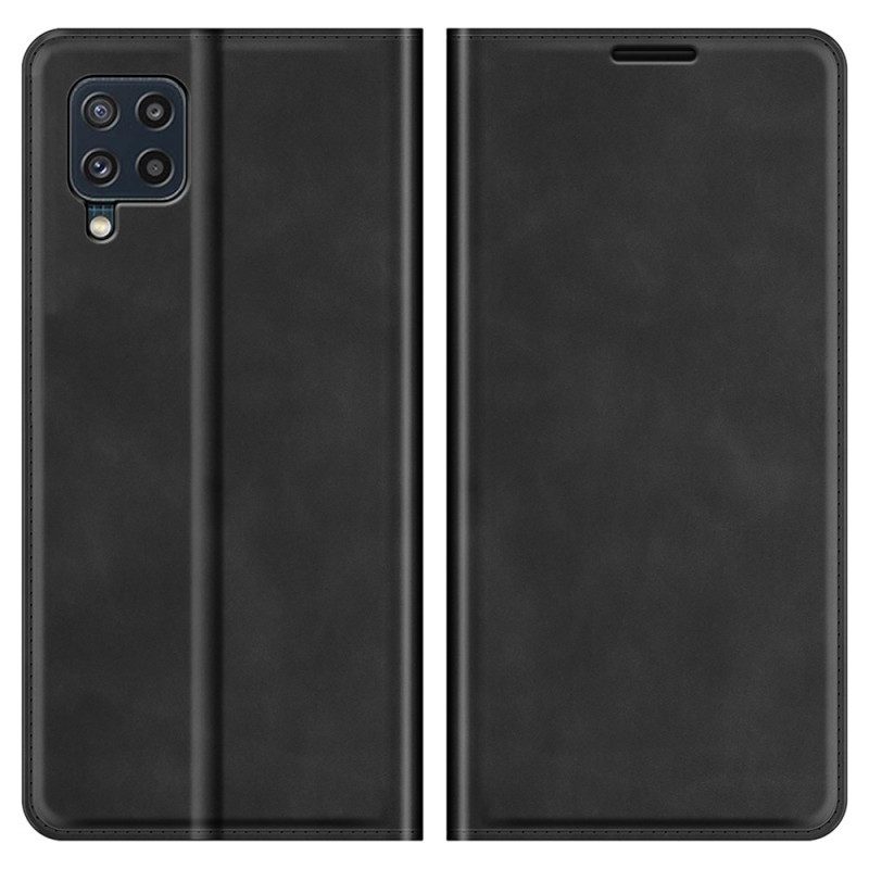 Folio Cover Samsung Galaxy M32 Custodia in pelle Design In Pelle Stile