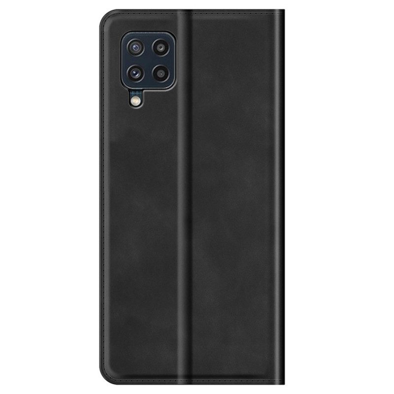 Folio Cover Samsung Galaxy M32 Custodia in pelle Design In Pelle Stile