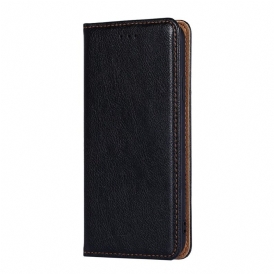 Folio Cover Samsung Galaxy M32 Custodia in pelle Tinta Unita