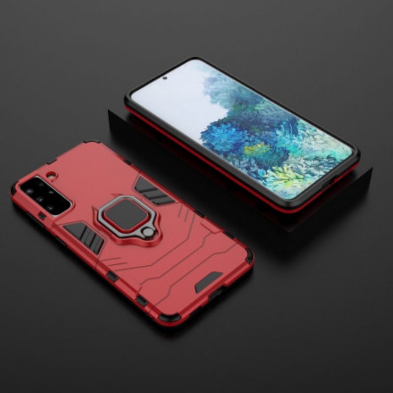 Cover Samsung Galaxy S21 Plus 5G Anello Resistente