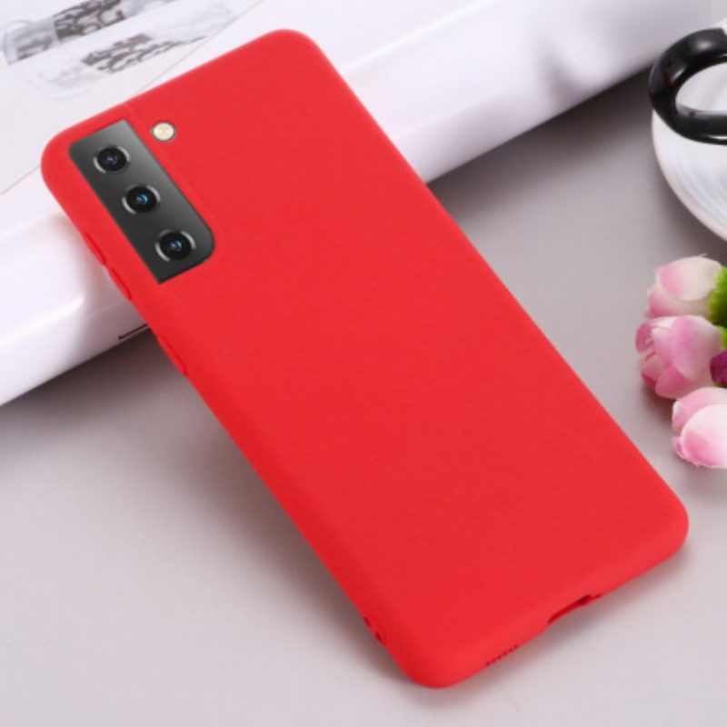 Cover Samsung Galaxy S21 Plus 5G Design In Silicone Liquido