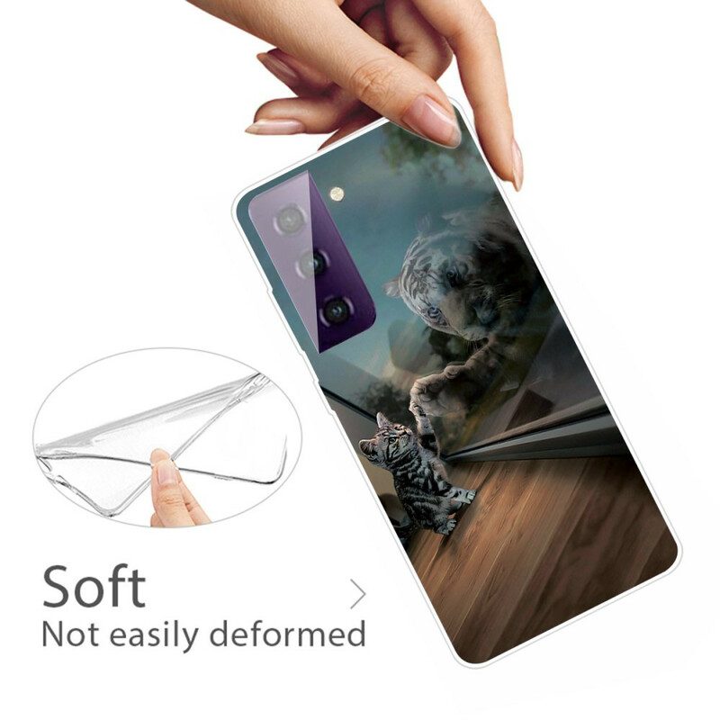 Cover Samsung Galaxy S21 Plus 5G Il Sogno Del Gattino