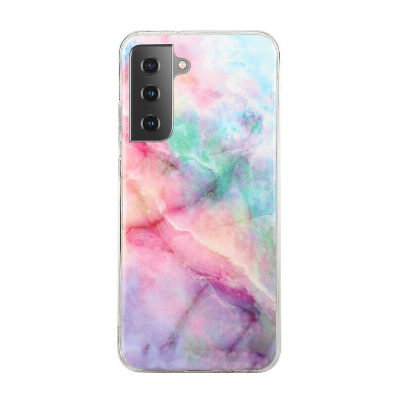 Cover Samsung Galaxy S21 Plus 5G Marmo Incantato
