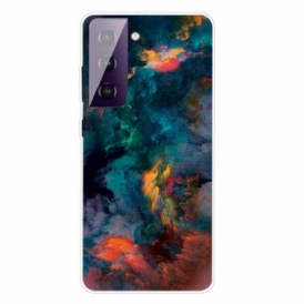 Cover Samsung Galaxy S21 Plus 5G Nuvole Colorate