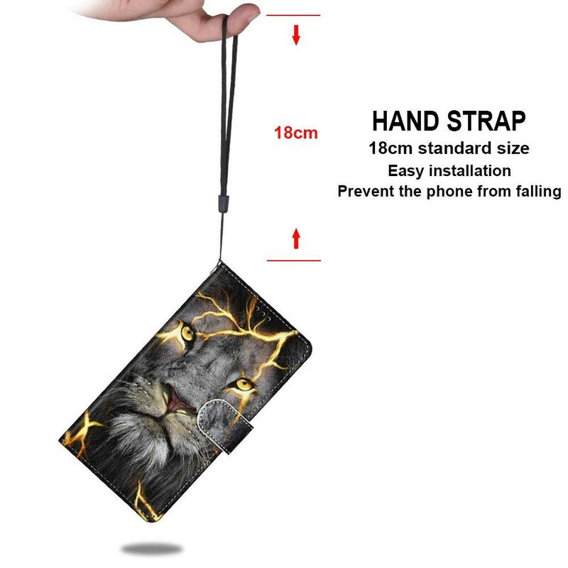 Custodia in pelle Samsung Galaxy S21 Plus 5G Felino Magico