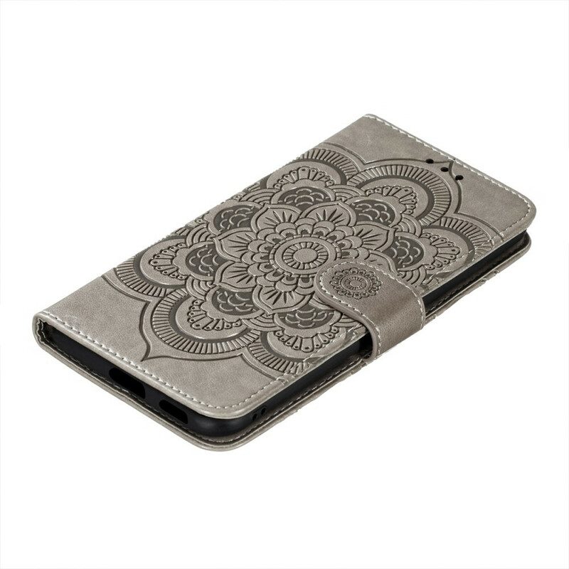Custodia in pelle Samsung Galaxy S21 Plus 5G Mandala Completo