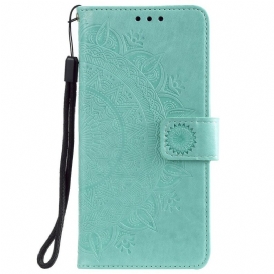 Custodia in pelle Samsung Galaxy S21 Plus 5G Mandala Del Sole