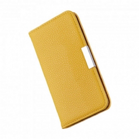 Folio Cover Samsung Galaxy S21 Plus 5G Custodia in pelle Ecopelle Litchi Ultra Chic