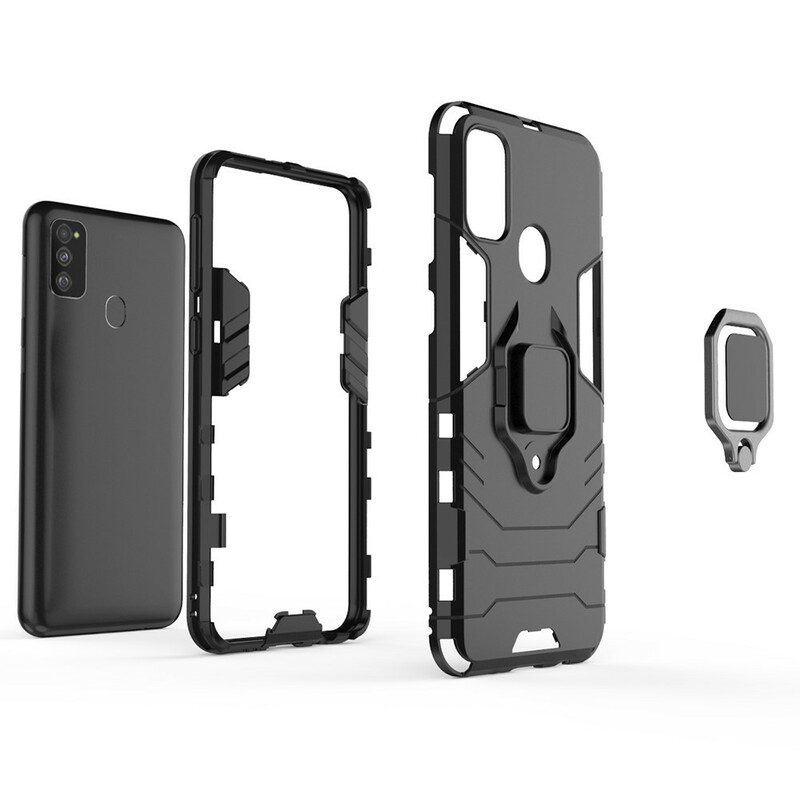 Cover Samsung Galaxy M21 Anello Resistente