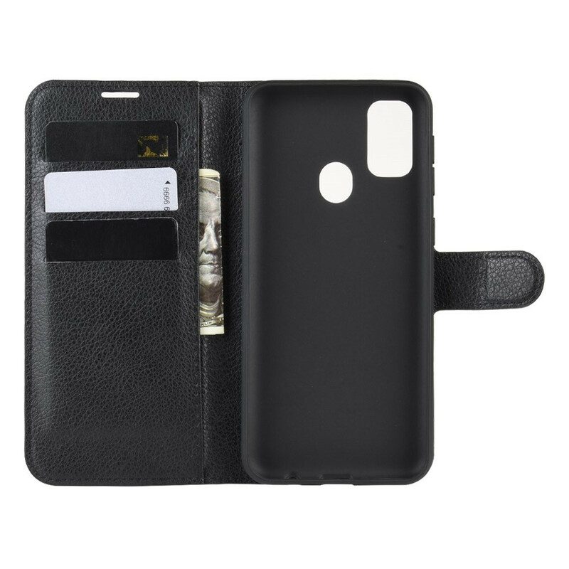 Custodia in pelle Samsung Galaxy M21 Classico