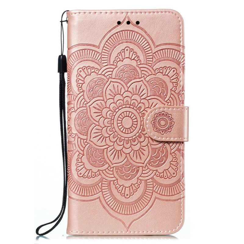 Custodia in pelle Samsung Galaxy M21 Mandala Completo