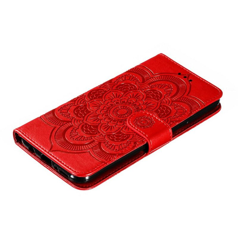 Custodia in pelle Samsung Galaxy M21 Mandala Completo