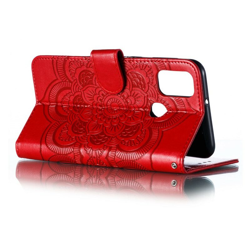 Custodia in pelle Samsung Galaxy M21 Mandala Completo