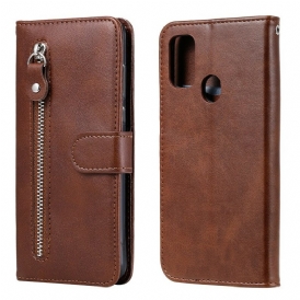 Custodia in pelle Samsung Galaxy M21 Portamonete D'epoca