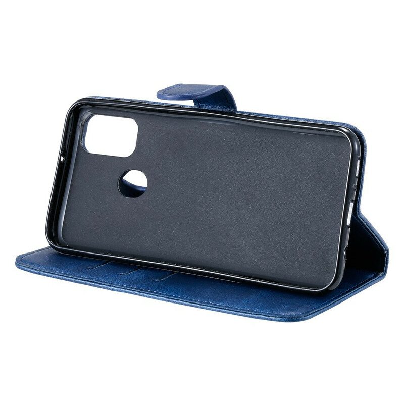 Custodia in pelle Samsung Galaxy M21 Portamonete D'epoca