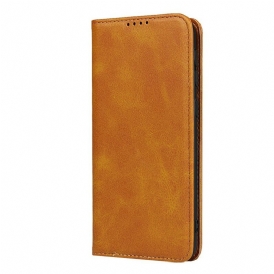 Folio Cover Samsung Galaxy M21 Custodia in pelle Pelle Crosta Eleganza