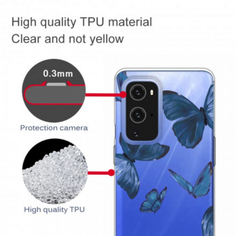 Cover OnePlus 9 Farfalle Selvatiche