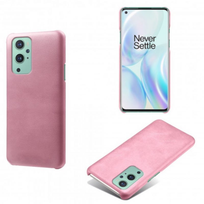 Cover OnePlus 9 Ksq Effetto Pelle