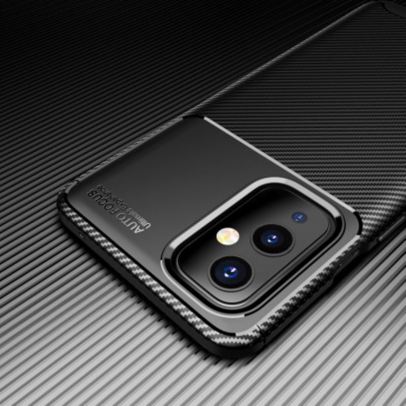 Cover OnePlus 9 Struttura Flessibile In Fibra Di Carbonio