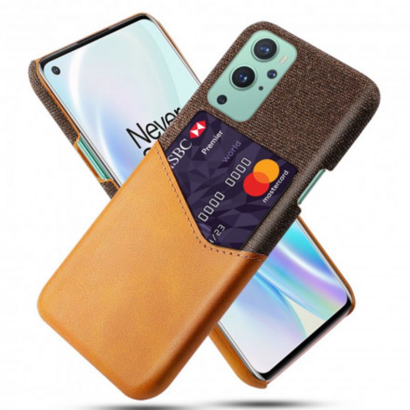 Cover OnePlus 9 Titolare Della Carta Ksq
