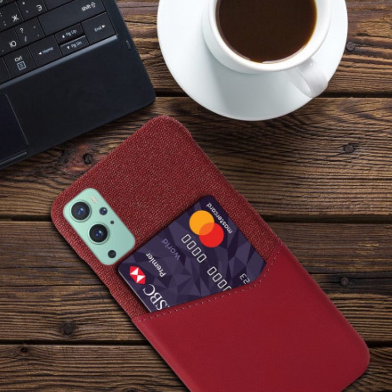 Cover OnePlus 9 Titolare Della Carta Ksq