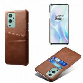 Cover OnePlus 9 Titolare Della Carta Ksq