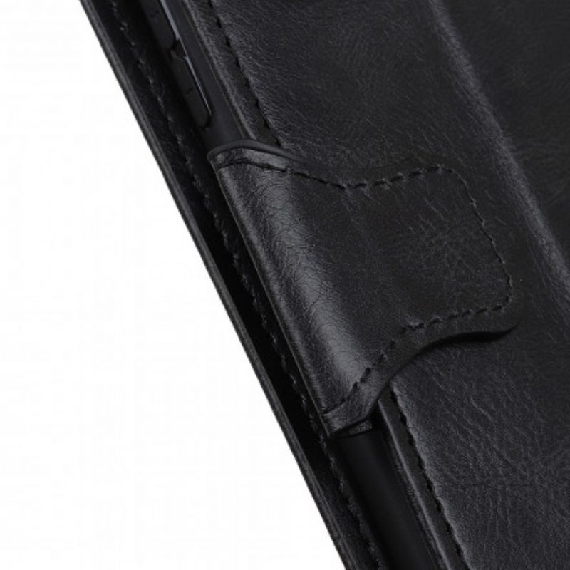 Custodia in pelle OnePlus 9 Chiusura Reversibile Effetto Pelle