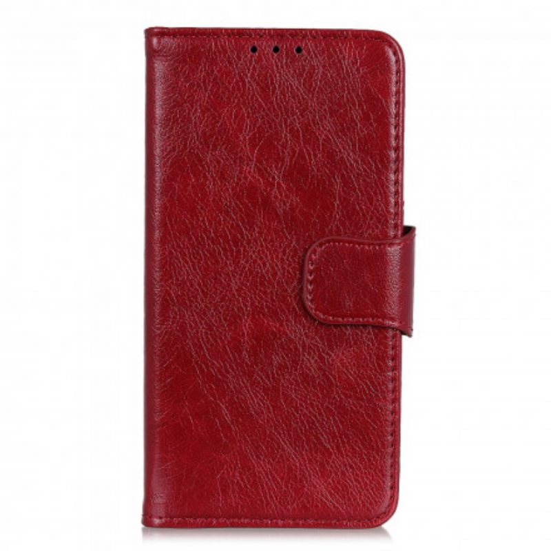 Custodia in pelle OnePlus 9 Crosta Di Nappa