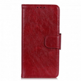 Custodia in pelle OnePlus 9 Crosta Di Nappa