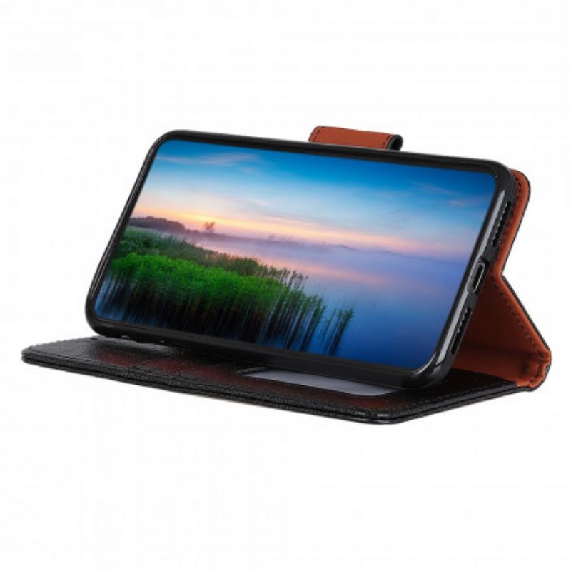 Custodia in pelle OnePlus 9 Crosta Di Nappa