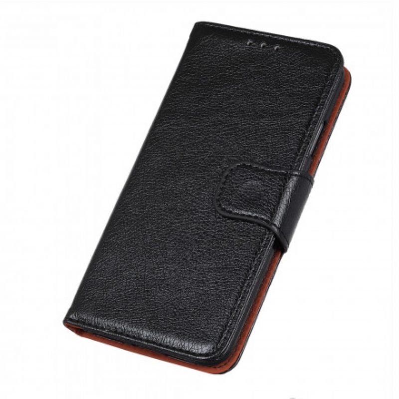 Custodia in pelle OnePlus 9 Crosta Di Nappa