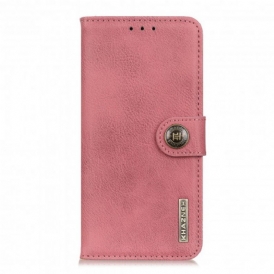 Custodia in pelle OnePlus 9 Similpelle Khazneh