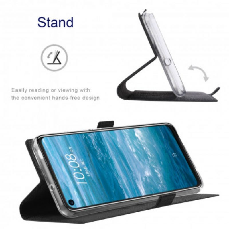 Folio Cover OnePlus 9 Custodia in pelle Vili Dmx Testurizzato