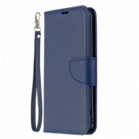 Folio Cover Samsung Galaxy M11 Custodia in pelle Lembo Liscio Obliquo