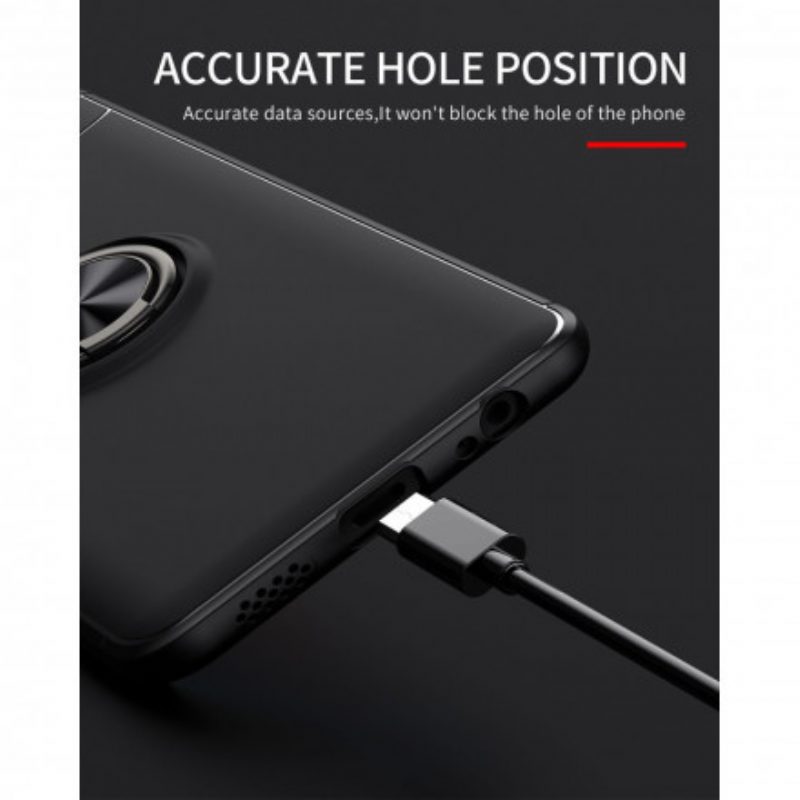 Folio Cover Poco M5s Custodia in pelle Versione In Crosta Di Litchi