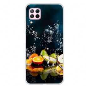 Cover Huawei P40 Lite Spruzzata Di Agrumi