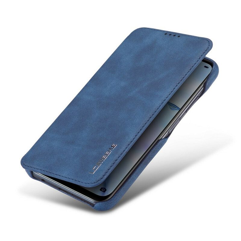 Folio Cover Huawei P40 Lite Custodia in pelle Lc.imeeke Effetto Pelle