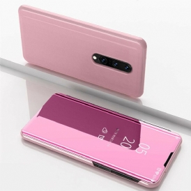 Folio Cover OnePlus 8 Custodia in pelle Specchio