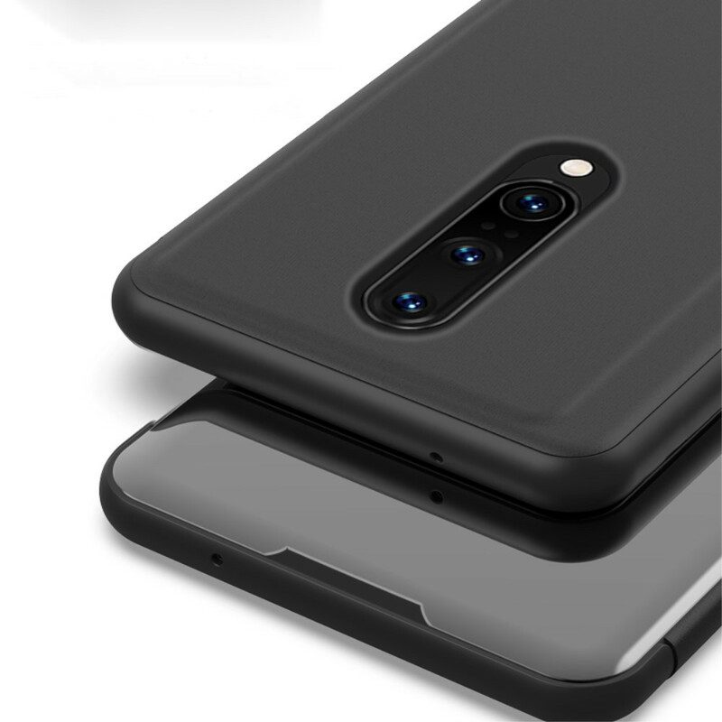 Folio Cover OnePlus 8 Custodia in pelle Specchio