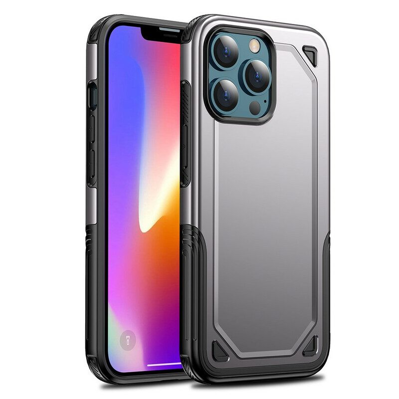 Cover iPhone 13 Pro Armatura Effetto Metallo