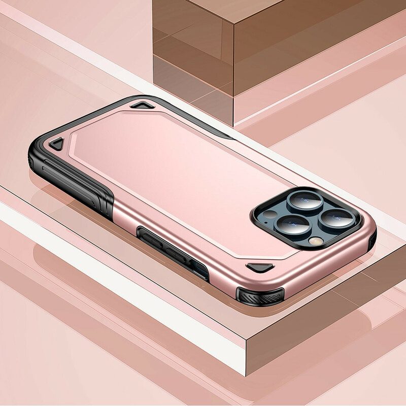 Cover iPhone 13 Pro Armatura Effetto Metallo