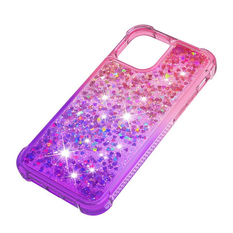 Cover iPhone 13 Pro Colori Paillettes